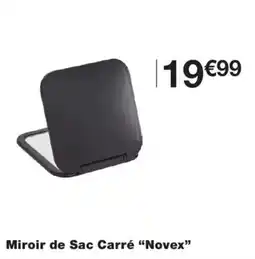 Monoprix Novex Miroir de Sac Carré offre