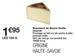 Monoprix Beaumont de Savoie Vieille réserve offre