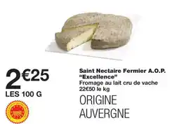 Monoprix Saint Nectaire Fermier A.O.P. offre