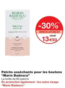 Monoprix Mario Badescu Drying Patch offre