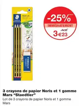 Monoprix Staedtler Noris offre