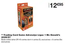 Monoprix Adrenalyn Ligue 1 Mc Donald's offre