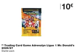 Monoprix Adrenalyn Ligue 1 Mc Donald's Trading Card Game offre