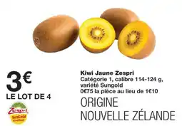 Monoprix Zespri Kiwi Jaune offre