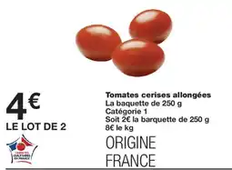 Monoprix Tomates cerises allongées offre