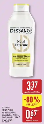 ALDI DESSANGE SHAMPOING offre