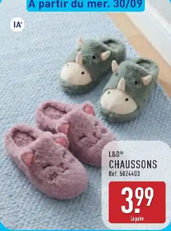 L&D CHAUSSONS