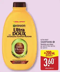 ALDI GARNIER Ultra DOUX offre