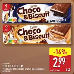 ALDI CHOEUR Choco & Biscuit offre