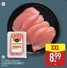 ALDI ST-CLÉMENT LE VOLAILLER ESCALOPES DE DINDE offre