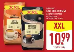 ALDI BARISSIMO CAFÉ EN GRAINS offre