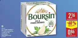 ALDI Boursin Ail et fines herbes offre