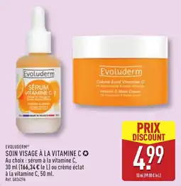 ALDI Evoluderm Soin visage à la vitamine C offre