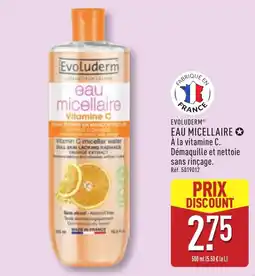 ALDI Evoluderm Eau micellaire Vitamine C offre