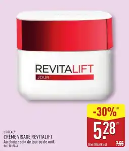 ALDI L'ORÉAL CRÈME VISAGE REVITALIFT offre