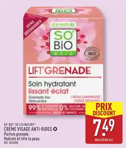 ALDI SO'BIO LIFT'GRENADE offre