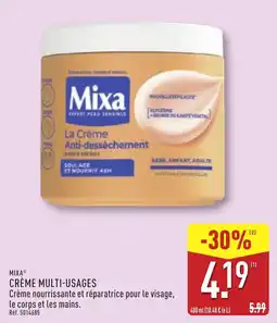 ALDI Mixa Crème multi-usages offre
