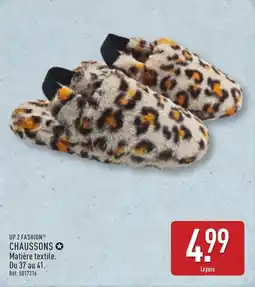 ALDI UP 2 FASHION CHAUSSONS offre