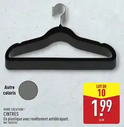 ALDI HOME CREATION® CINTRES offre