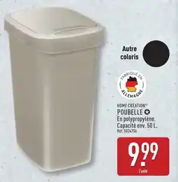 ALDI HOME CREATION POUBELLE offre