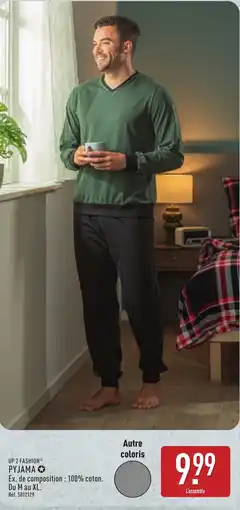 ALDI UP 2 FASHION PYJAMA offre
