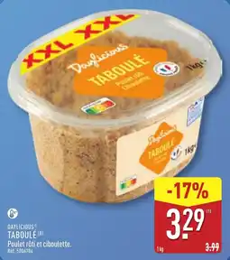 ALDI Daylicious TABOULÉ offre