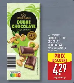 ALDI TASTY PLANET CHOCOLATE offre
