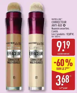 ALDI MAYBELLINE CORRECTEUR ANTI-ÂGE offre