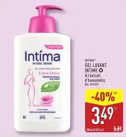 ALDI Intima Gel lavant intime offre