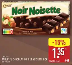 ALDI Choceur TABLETTE CHOCOLAT NOIR ET NOISETTES offre