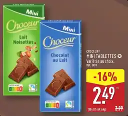 ALDI Choceur Mini Tablettes offre