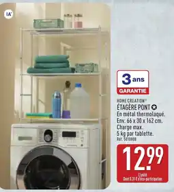 ALDI HOME CREATION ÉTAGÈRE PONT offre