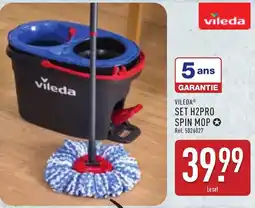 ALDI VILEDA SET H2PRO SPIN MOP offre