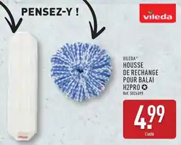 ALDI VILEDA Housse de rechange pour balai H2PRO offre