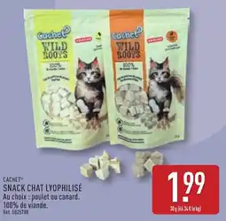 ALDI CACHET SNACK CHAT LYOPHILISÉ offre