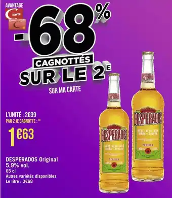 Desperados desperados original 5,9% vol.
