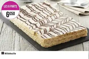 Géant Casino Millefeuille offre