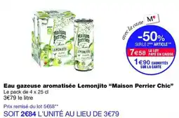 Monop' Maison Perrier Lemonjito offre