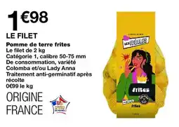 Monop' Les Idéales Pomme de terre frites offre