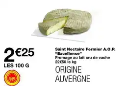 Monop' Saint Nectaire Fermier A.O.P. offre