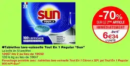 Monop' Sun Tablettes lave-vaisselle Tout En 1 Regular offre
