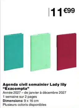 Monop' Lady lily Exacompta offre