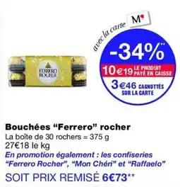 Monop' Ferrero Rocher offre