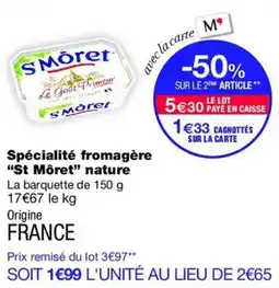 Monop' St Môret nature offre
