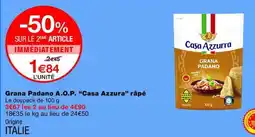 Monop' Casa Azzurra Grana Padano offre