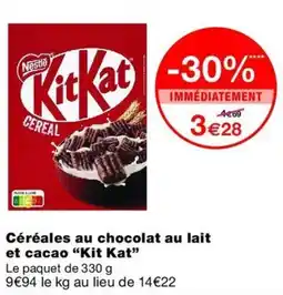 Monop' Kit Kat Céréales offre