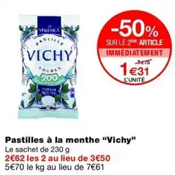 Monop' VICHY Pastille offre