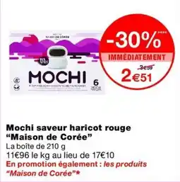 Monop' Maison de Corée Mochi offre