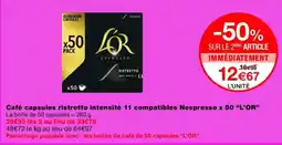 Monop' L'OR Espresso offre