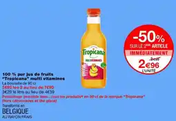 Monop' Tropicana multi vitamines offre